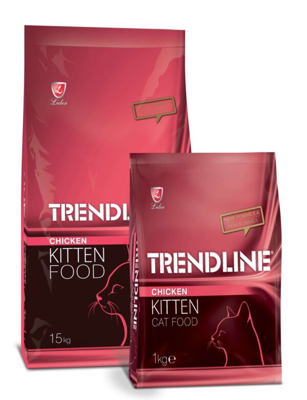 Trendline Kitten Tavuk Etli Yavru Kedi Maması 1 Kg