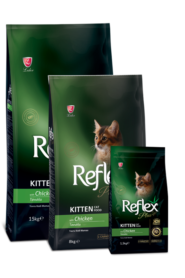 Reflex Plus Tavuklu Yavru Kedi Maması 1.5 Kg