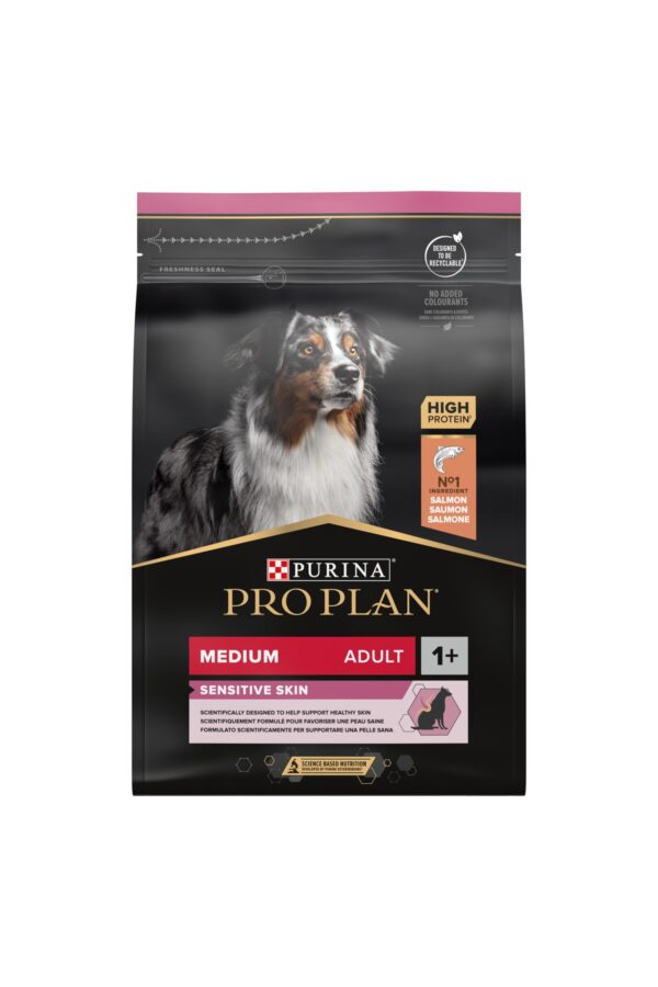 Pro Plan Medium Adult Somonlu Yetişkin Köpek Maması 3Kg